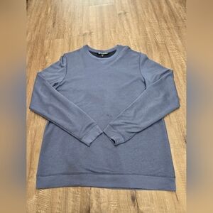 Travis Mathew Men's Pre-owned Long Sleeve Shirt Size L Blue